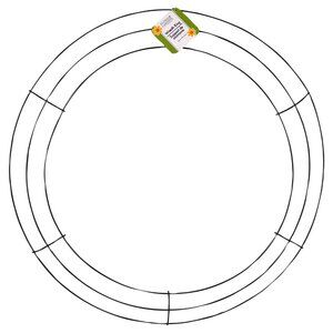 Floral Garden Round Metal Wreath Forms, 18-in.